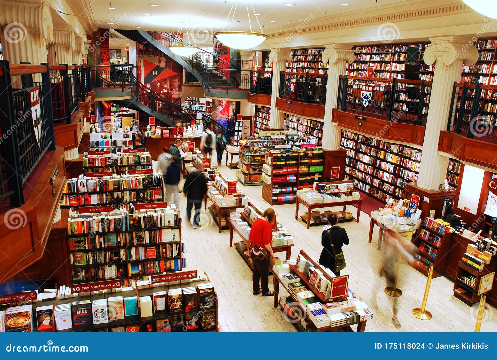 Harvard Cooperative Bookstore, Cambridge Editorial Stock Image Image of buying, american