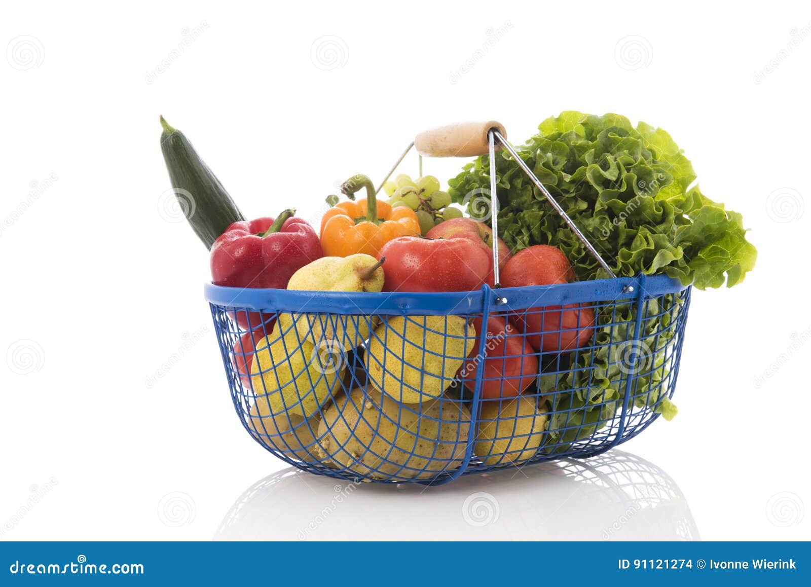 Harvest Basket With Vegetables And Fruit Stock Photo Image of harvest
