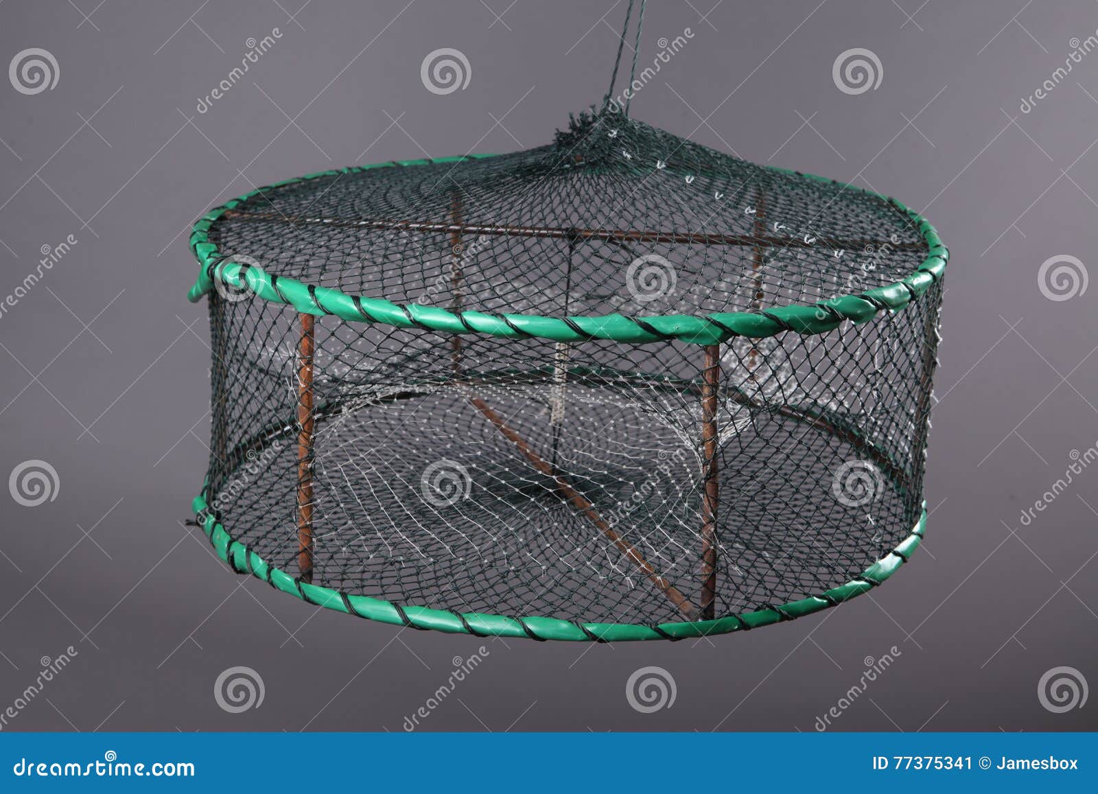 Harvest Gear of Fixed Disk-type Crab Cages Stock Image - Image of hanging,  fishnet: 77375341