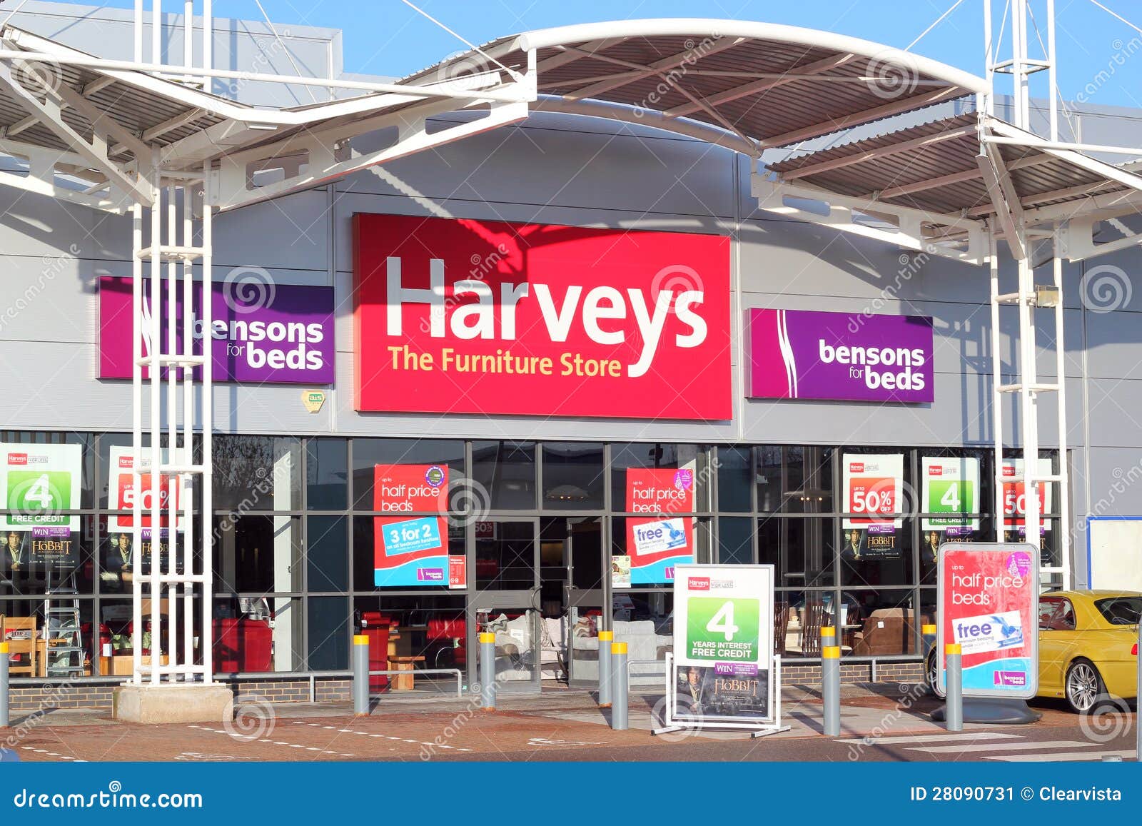 Harveys家具店 编辑类照片 图片包括有