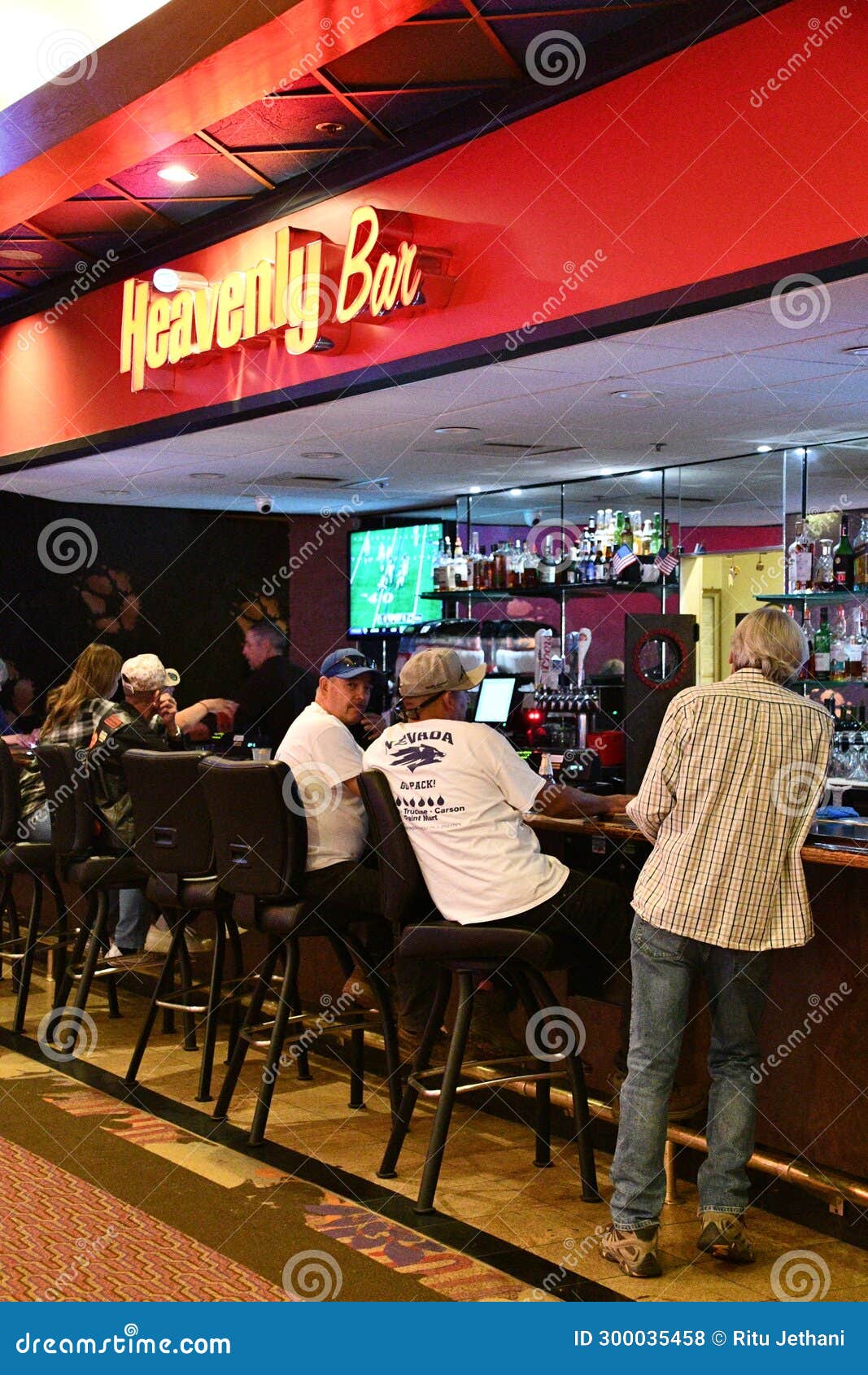 Harveys Lake Tahoe Hotel and Casino in Stateline, Nevada Editorial