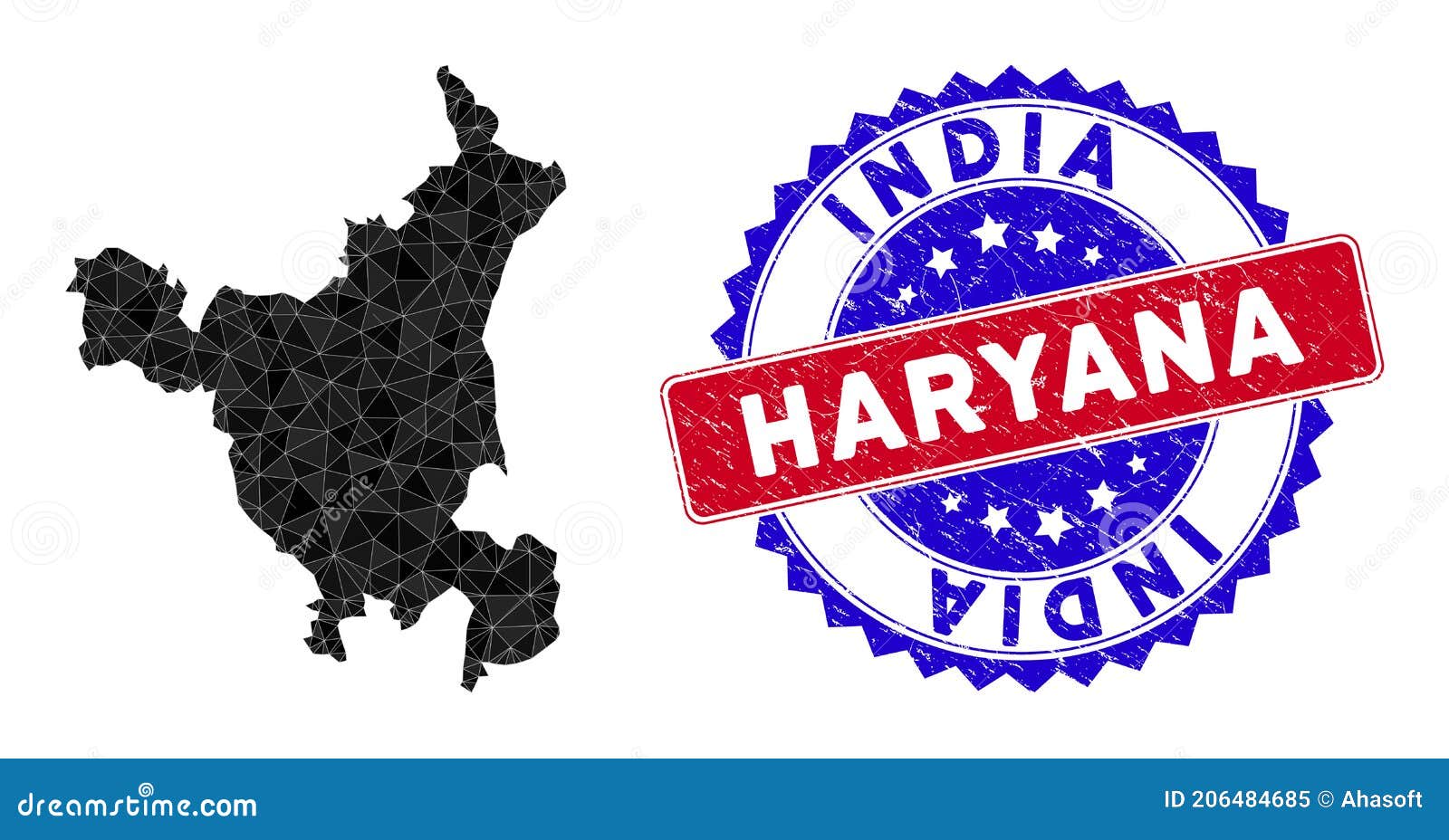 Haryana State Map Polygonal Mesh and Grunge Bicolor Seal Stock Vector - Illustration of bicolor, scratched: 206484685 Haryana State Map Polygonal Mesh and Grunge Bicolor Seal Stock Vector - Illustration of bicolor, scratched: 206484685