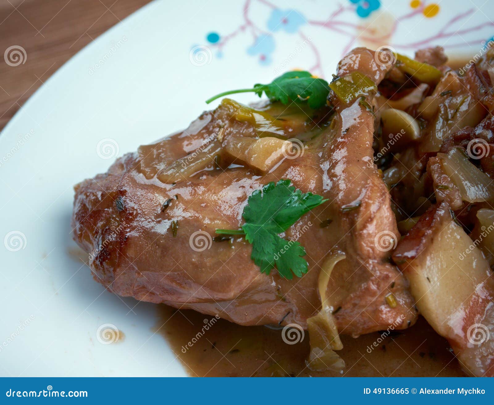Hasenpfeffer stew rabbit stock image. Image of stew, meat - 49136665