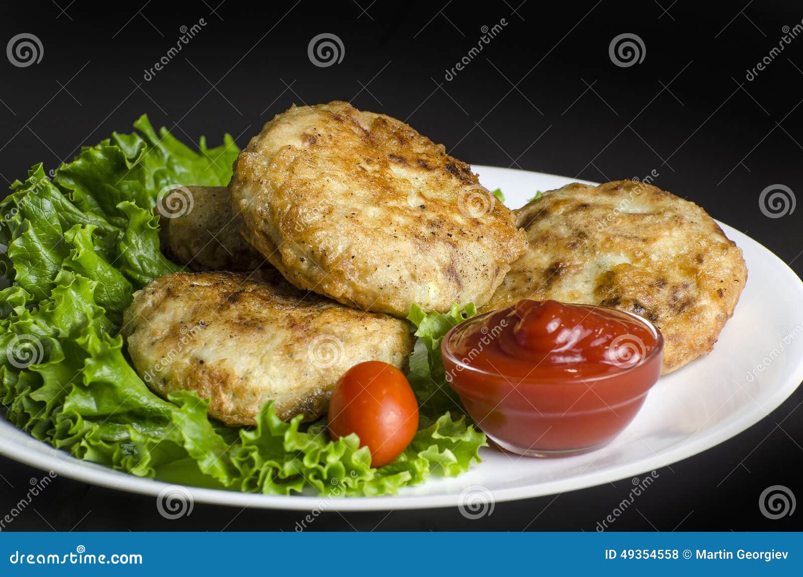 Hash Brown Potato Patties stock photo. Image of prepared - 49354558