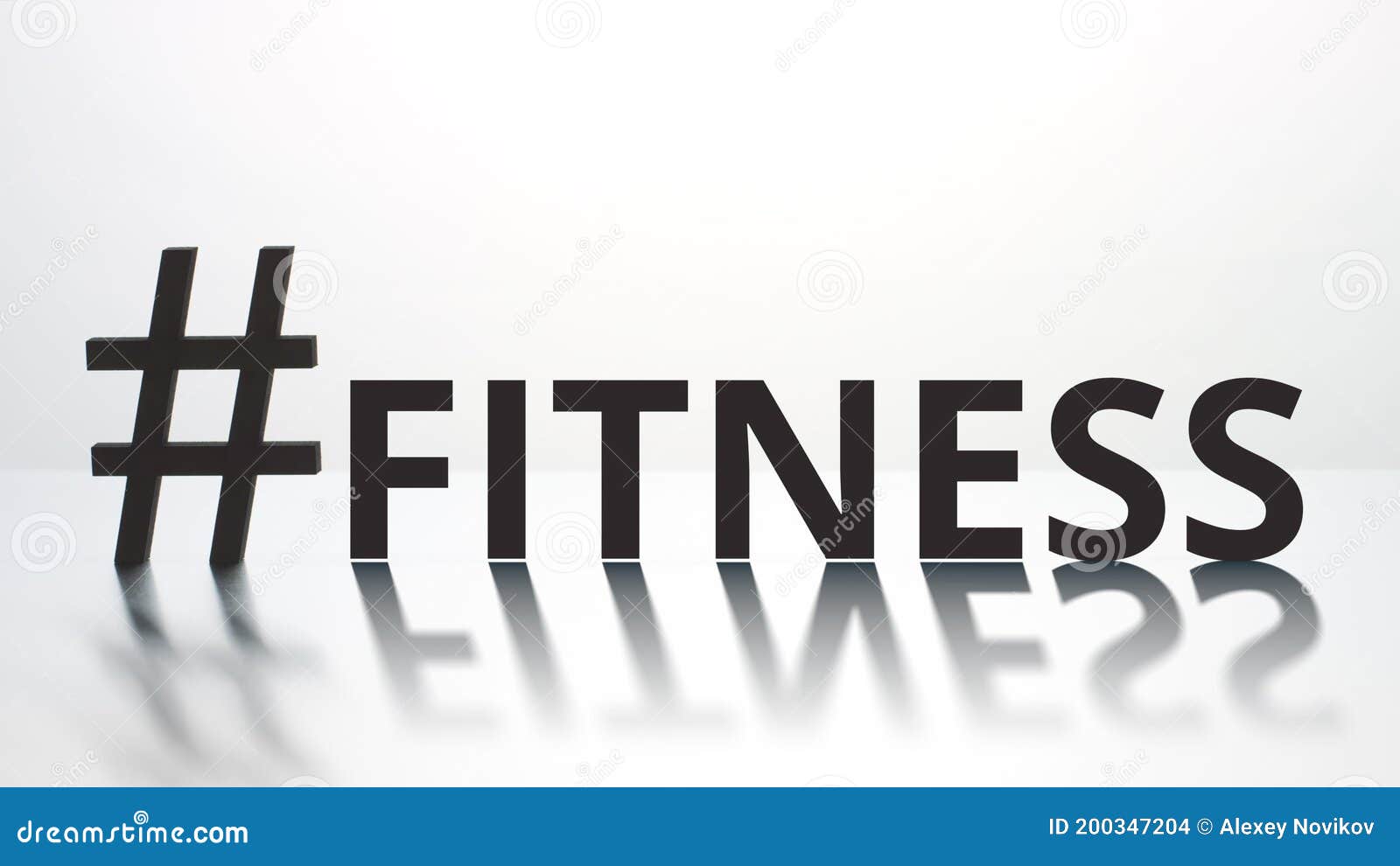 Hashtag FITNESS Sobre Fundo Branco, Conceito De Post Nas Mídias Sociais  Foto de Stock - Imagem de palavra, preto: 200347204