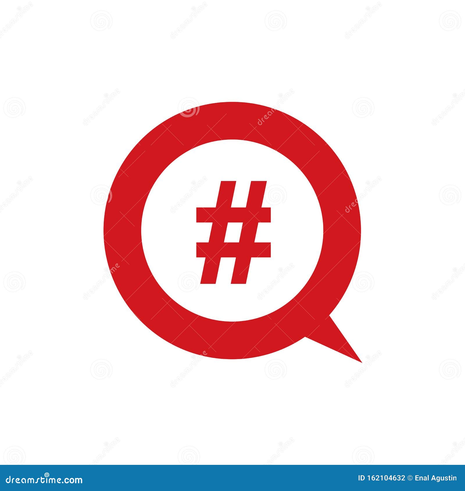 Hashtag Logo Icon Design Vector Template Stock Vector Illustration of