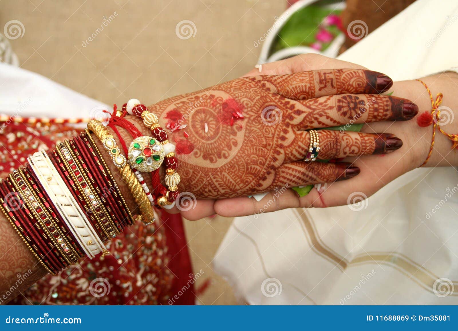 hastamelap - an indian marriage ritual