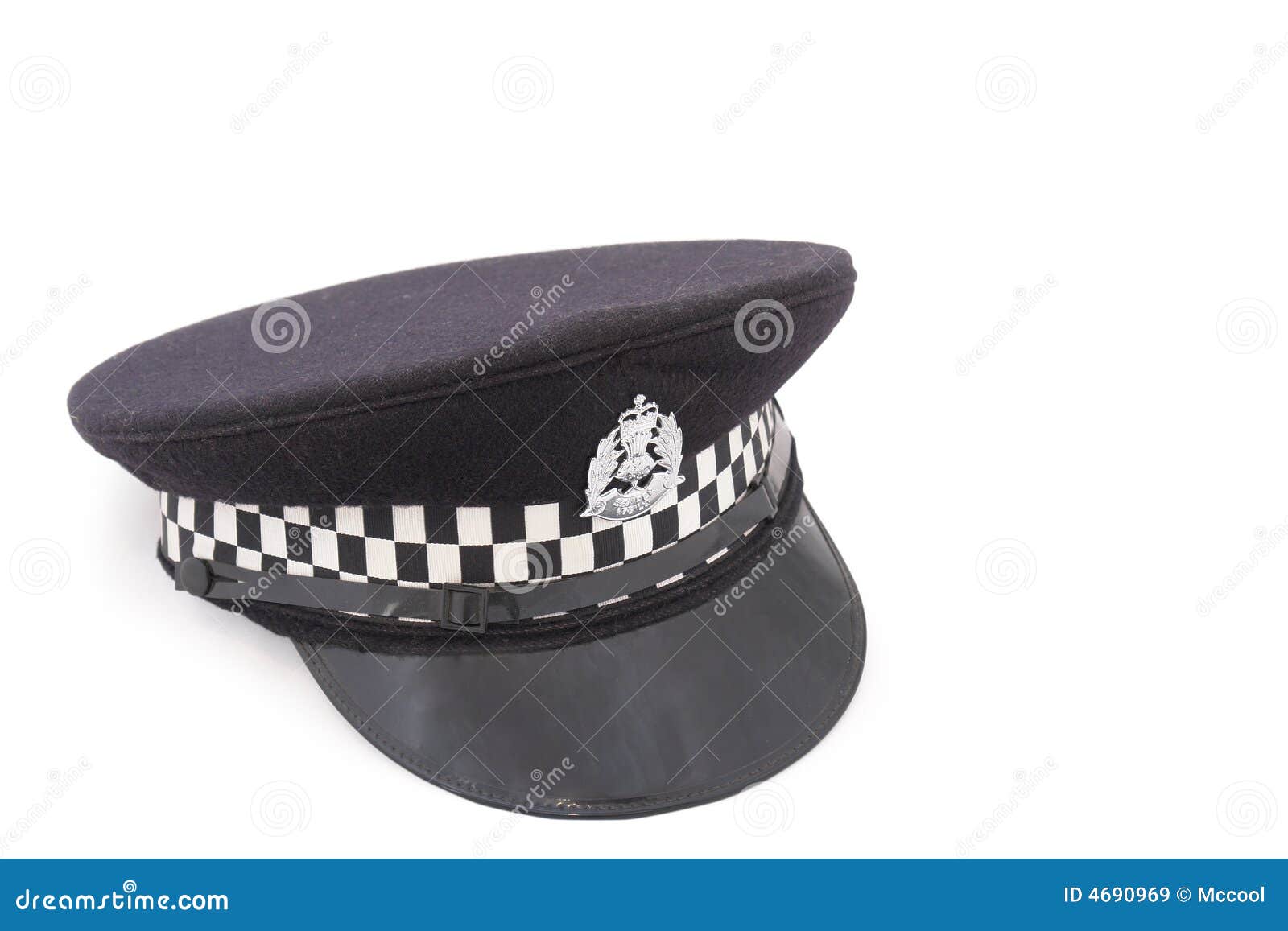 Hat of British Police Officer Stock Image Image of arrest, traffic