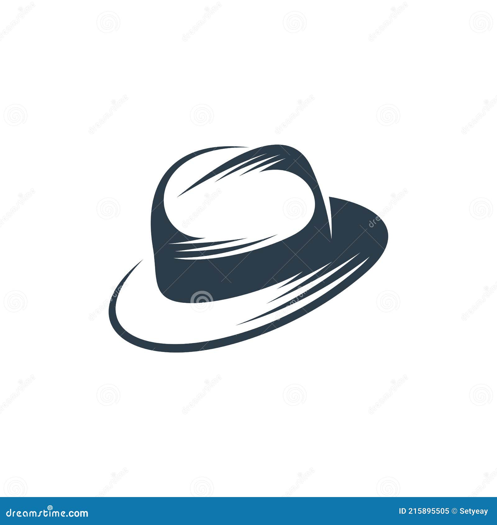 Hat Logo Design Vector Illustration, Creative Hat Logo Design Concept