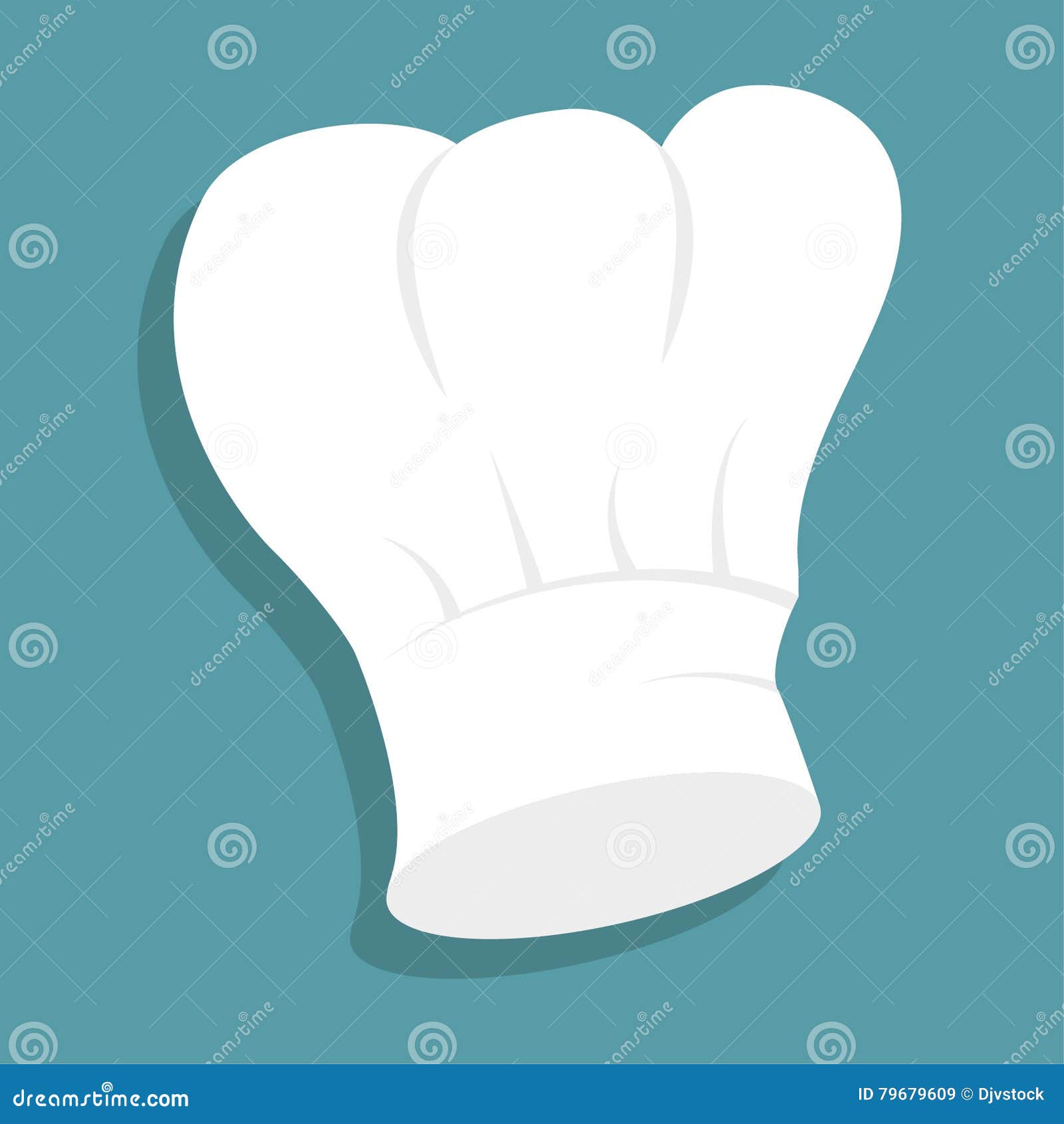 Hat of Restaurant Chef Design Stock Vector Illustration of cooking