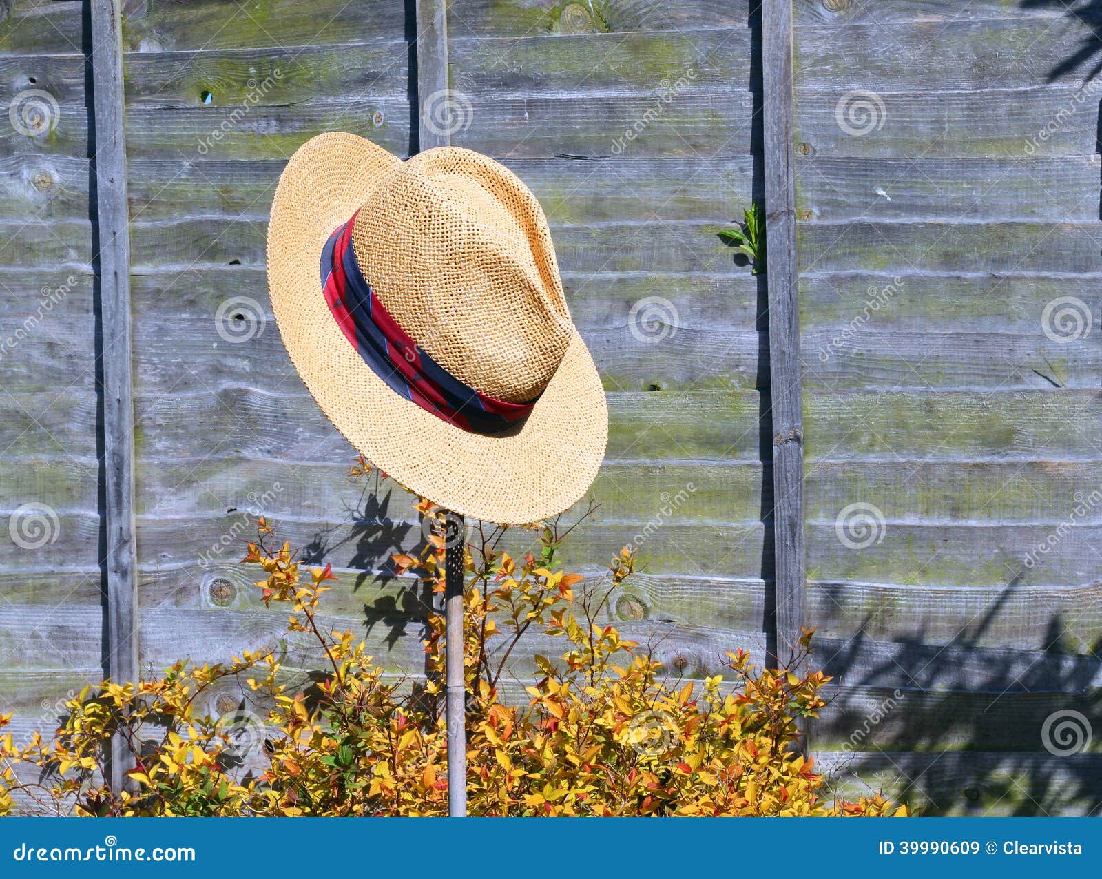 Hat on a stick. stock image. Image of stick, balancing 39990609