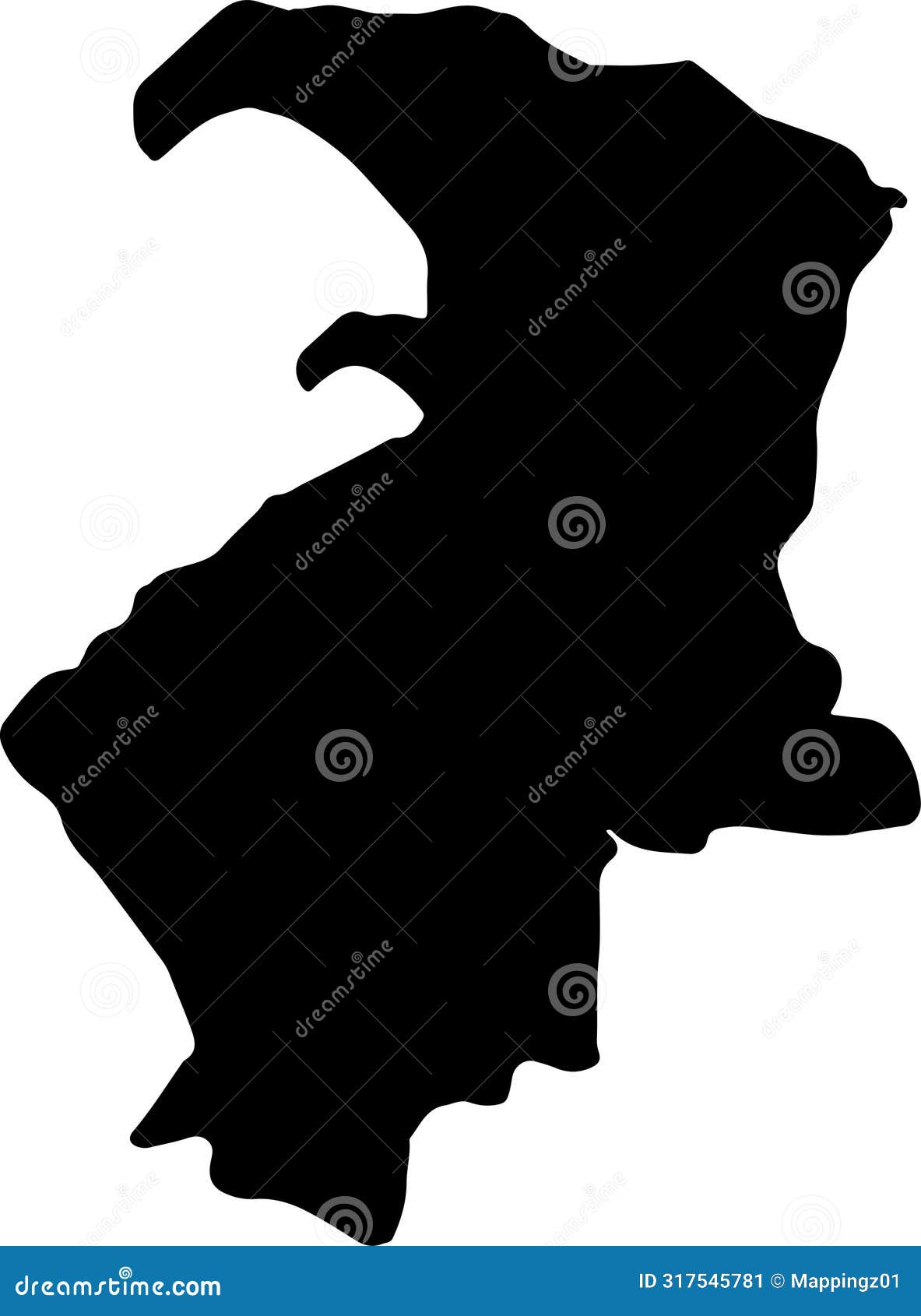 hatay turkey silhouette map with transparent background