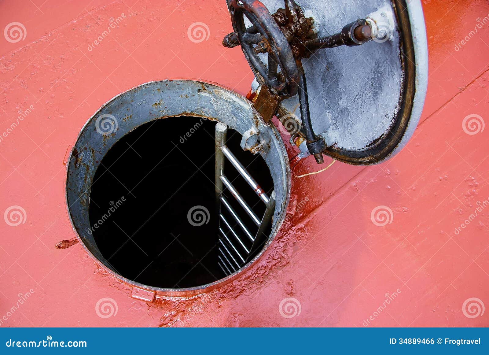 Hatch Door On Deck Royalty Free Stock Image - Image: 34889466