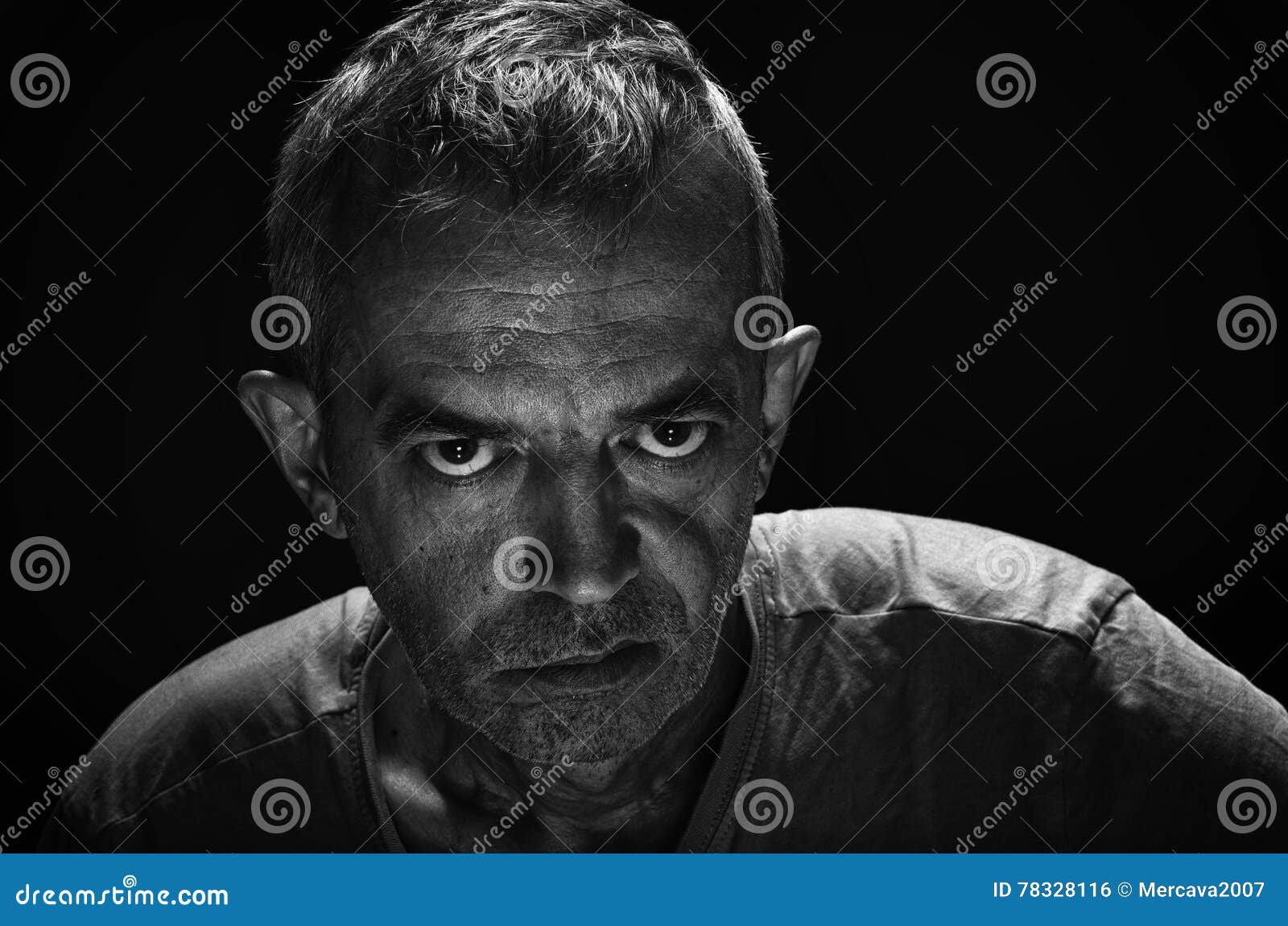 Hatred. stock photo. Image of anger, irritation, mature - 78328116