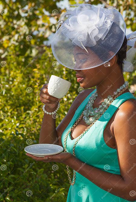 Hats and high tea stock photo. Image of lady, glamour - 44897698