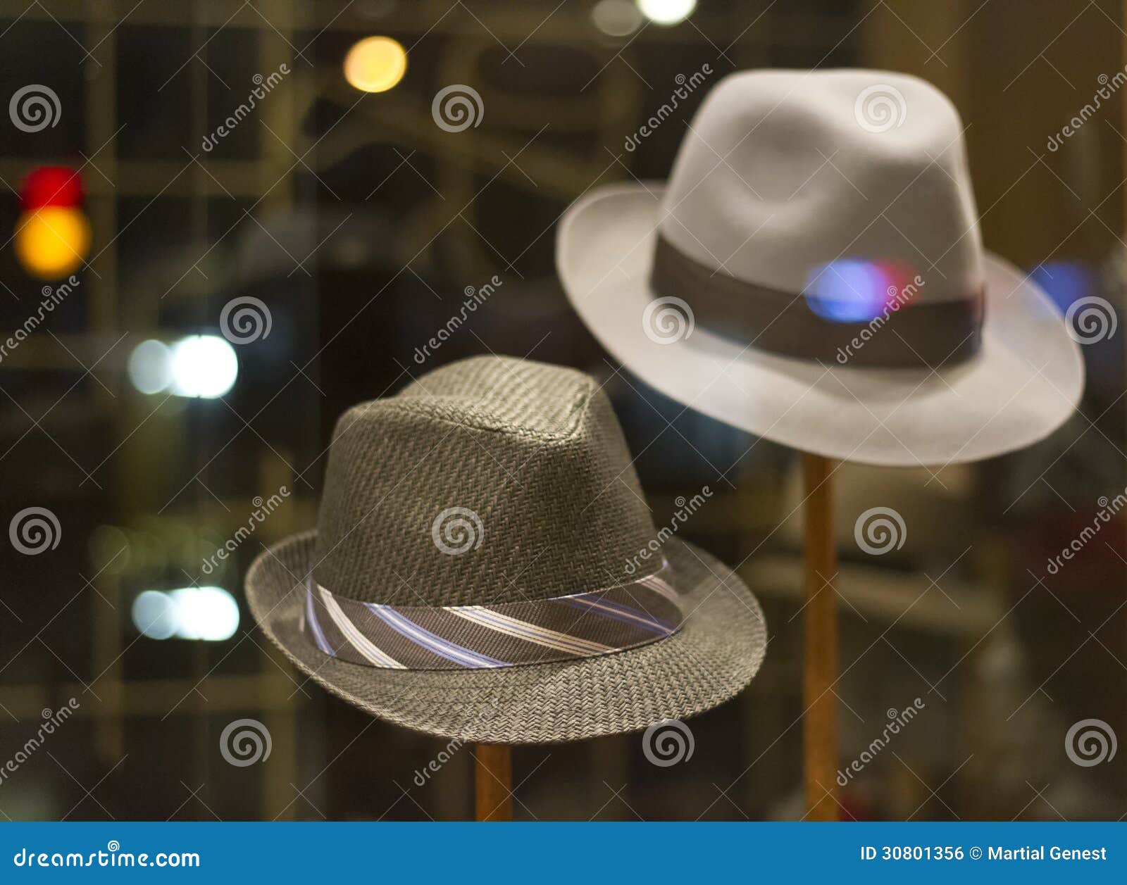 Hats in the night stock photo. Image of virgin, window 30801356