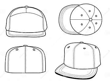 Hats templates stock vector. Illustration of mock, outfit - 10996655