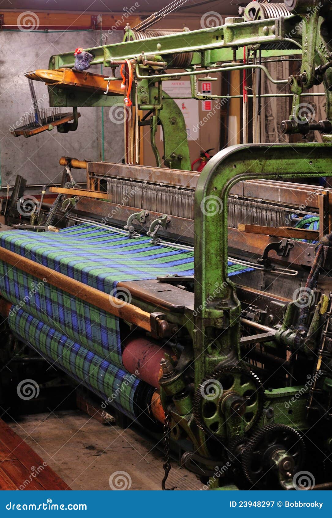 Hatterslys Standard Weaving Loom, Moffat, Scotland Stock Image Image of retro, scotland 23948297