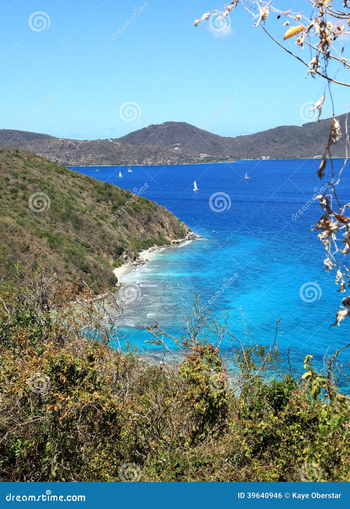 Haulover Bay in St John stock photo. Image of national 39640946