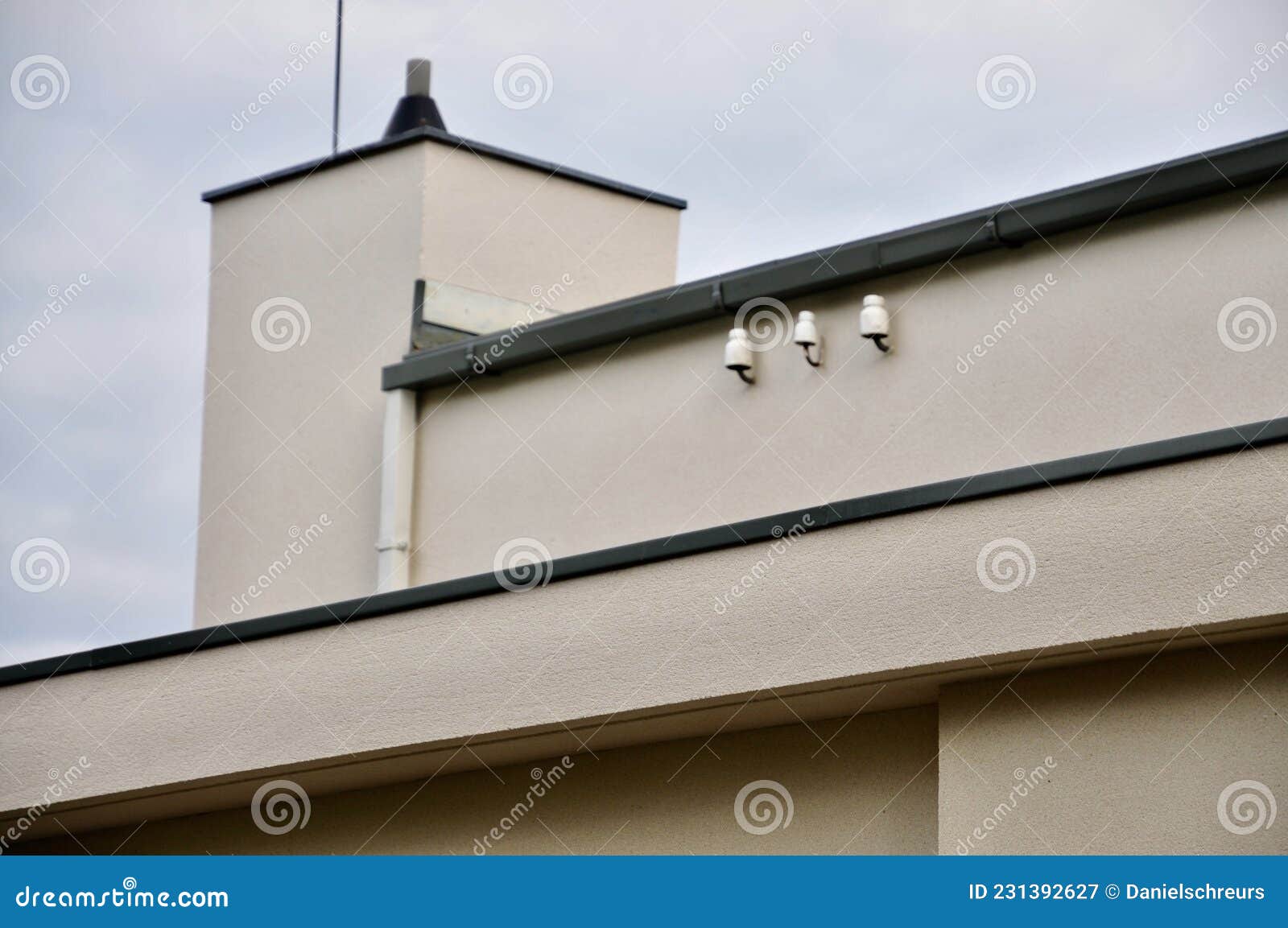 haus am horn roof section, weimar