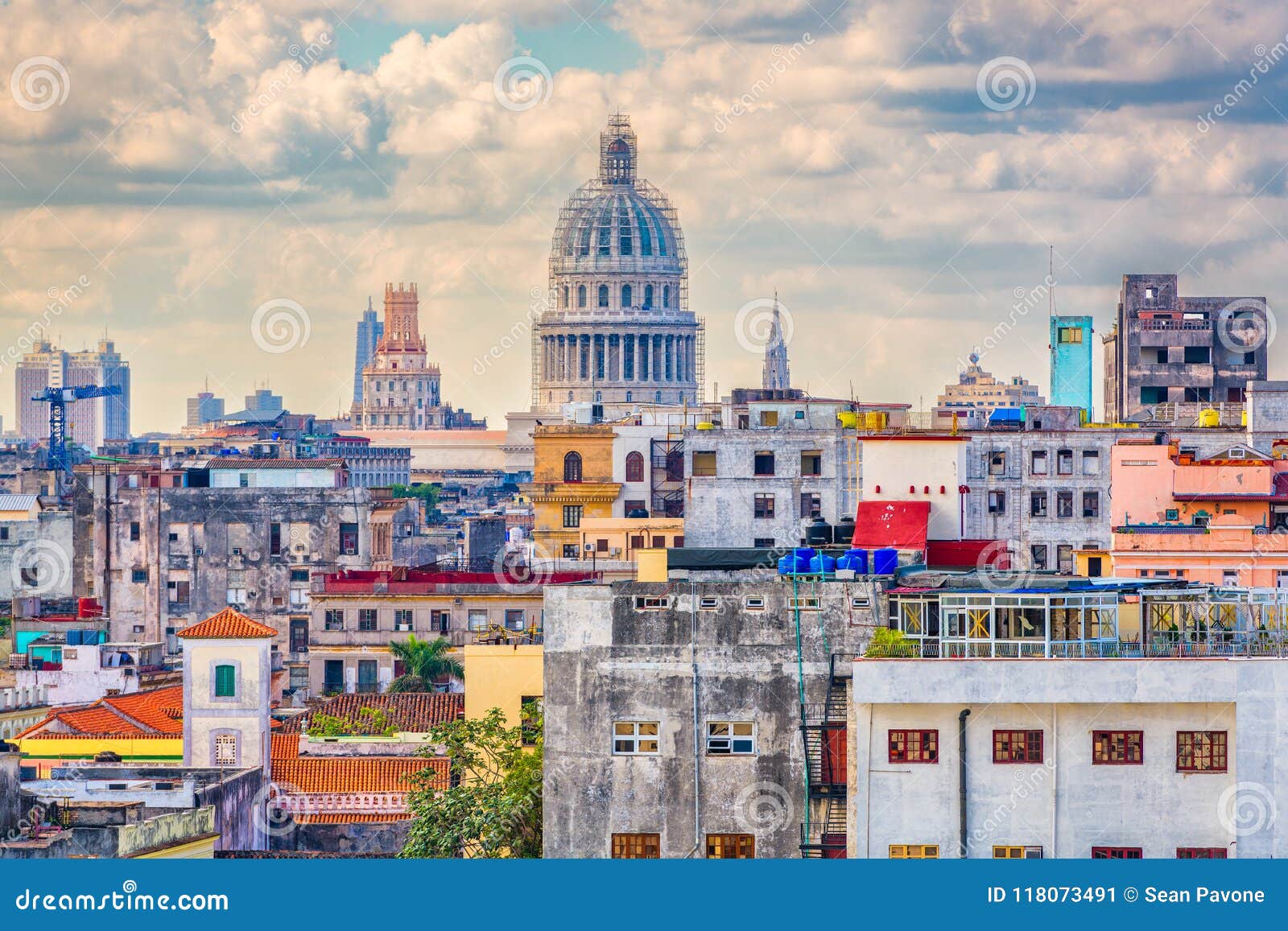 havana, cuba skyline