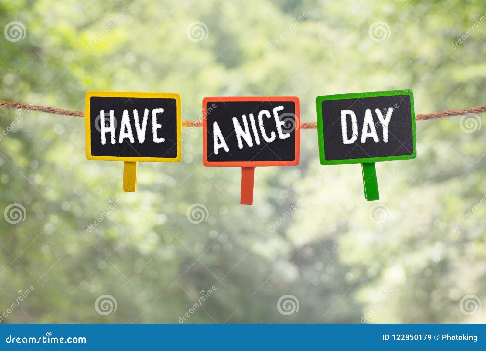 Have A Nice Day On Board Stock Image Image Of Color 122850179