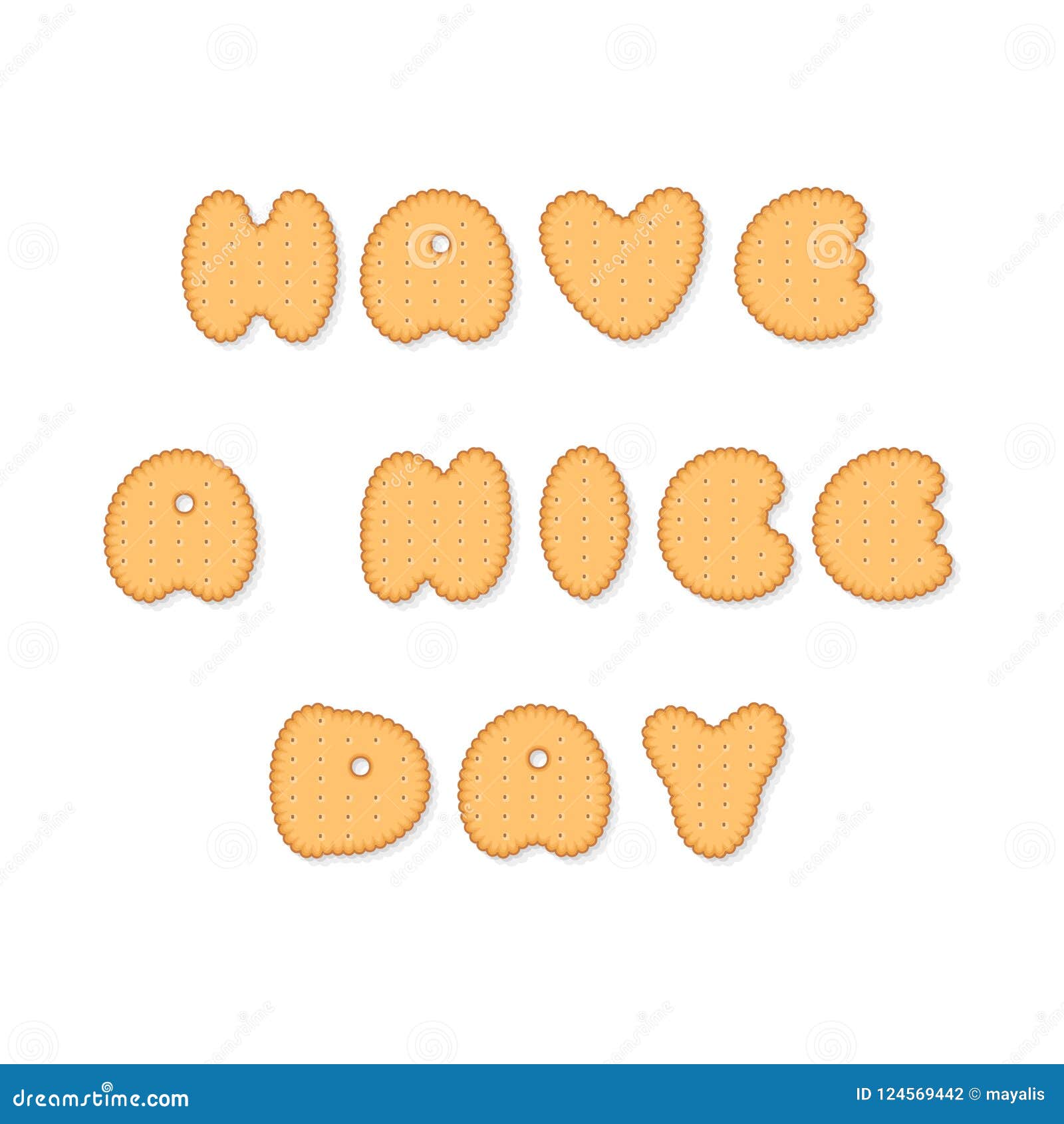 Have a Nice Day Wishing with Cartoon Cookies Words. Vector Illustration Stock Vector - Illustration of cartoon, inscription: 124569442 Have a Nice Day Wishing with Cartoon Cookies Words. Vector Illustration Stock Vector - Illustration of cartoon, inscription: 124569442
