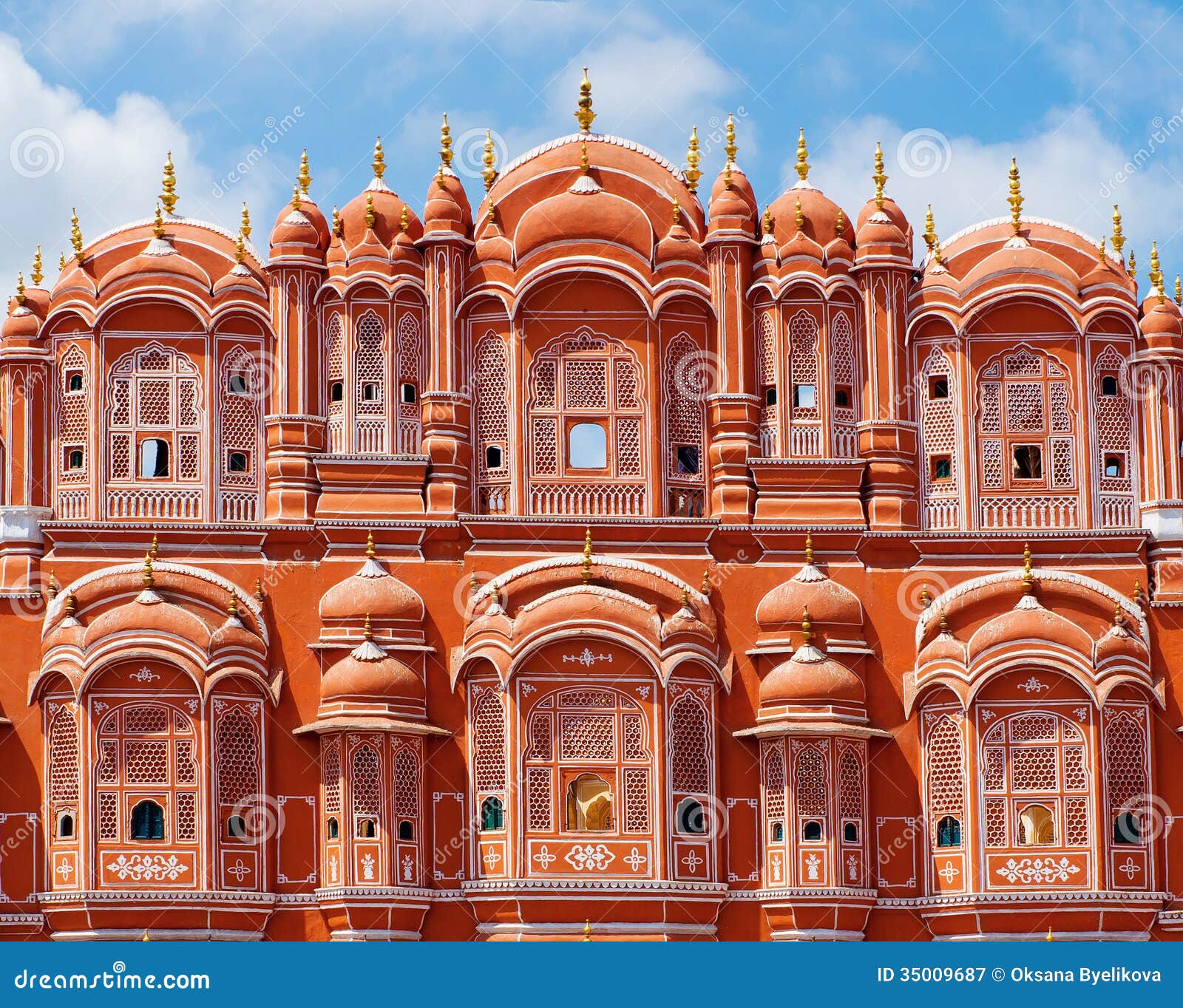 Hawa Mahal Palace In Jaipur, Rajasthan Stock Image Image 35009687