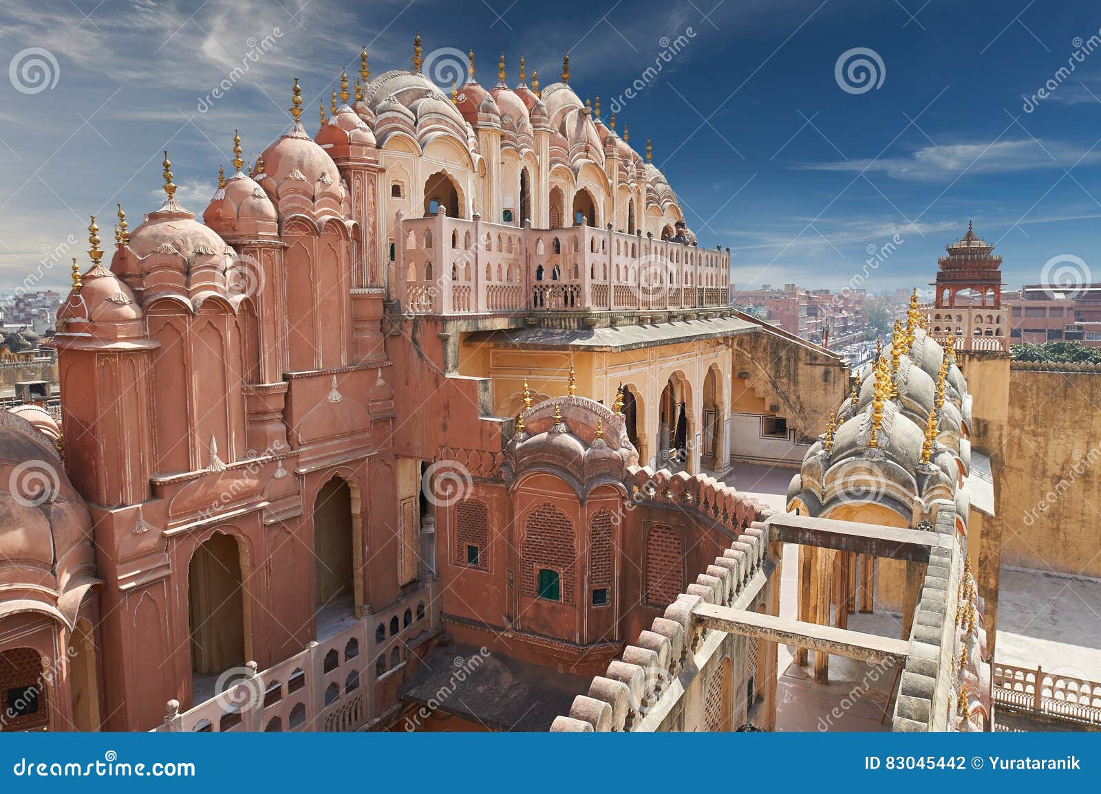 hawa mahal, the palace of winds, jaipur, rajasthan, india