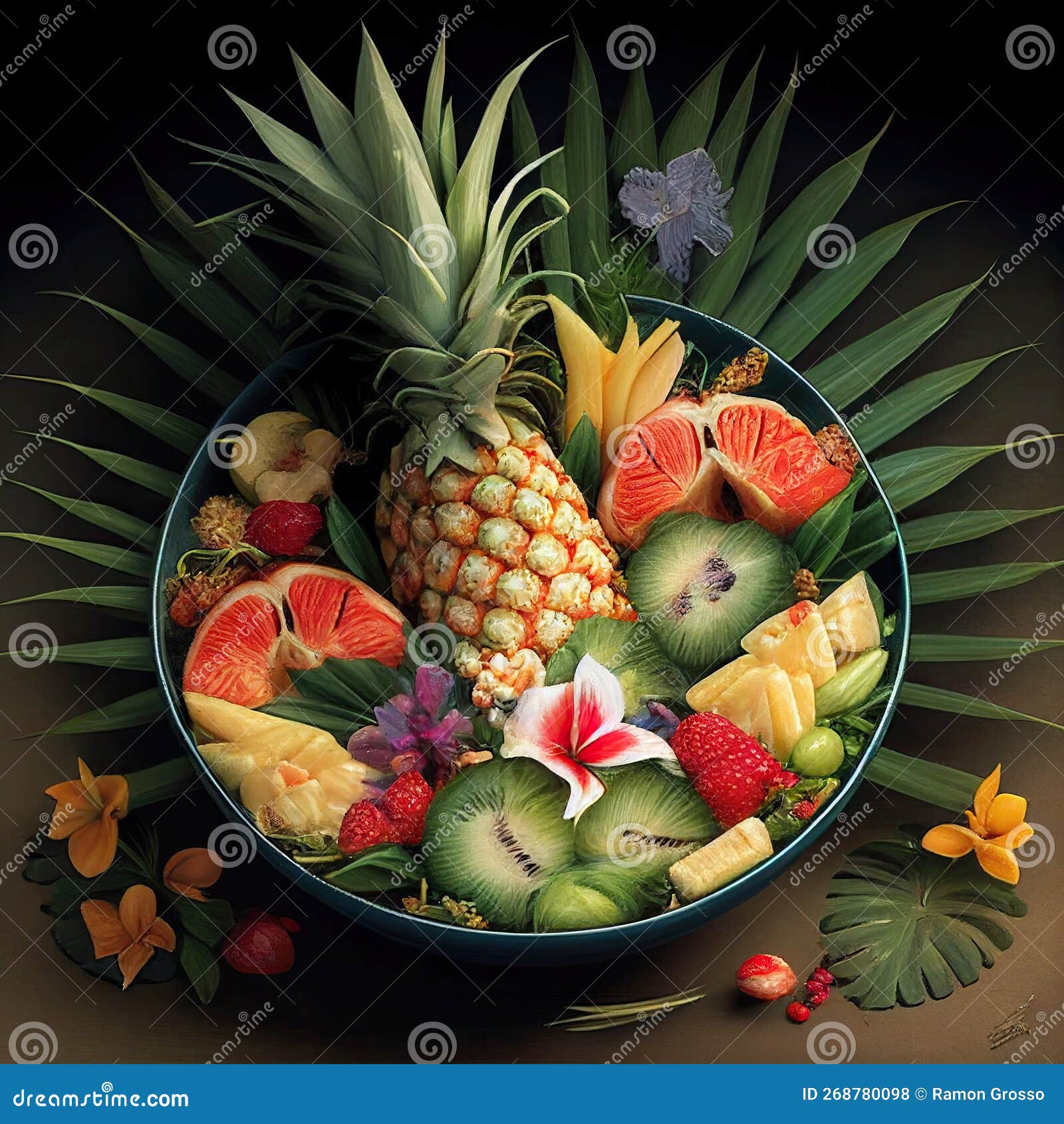 hawaian fruits and vegetales