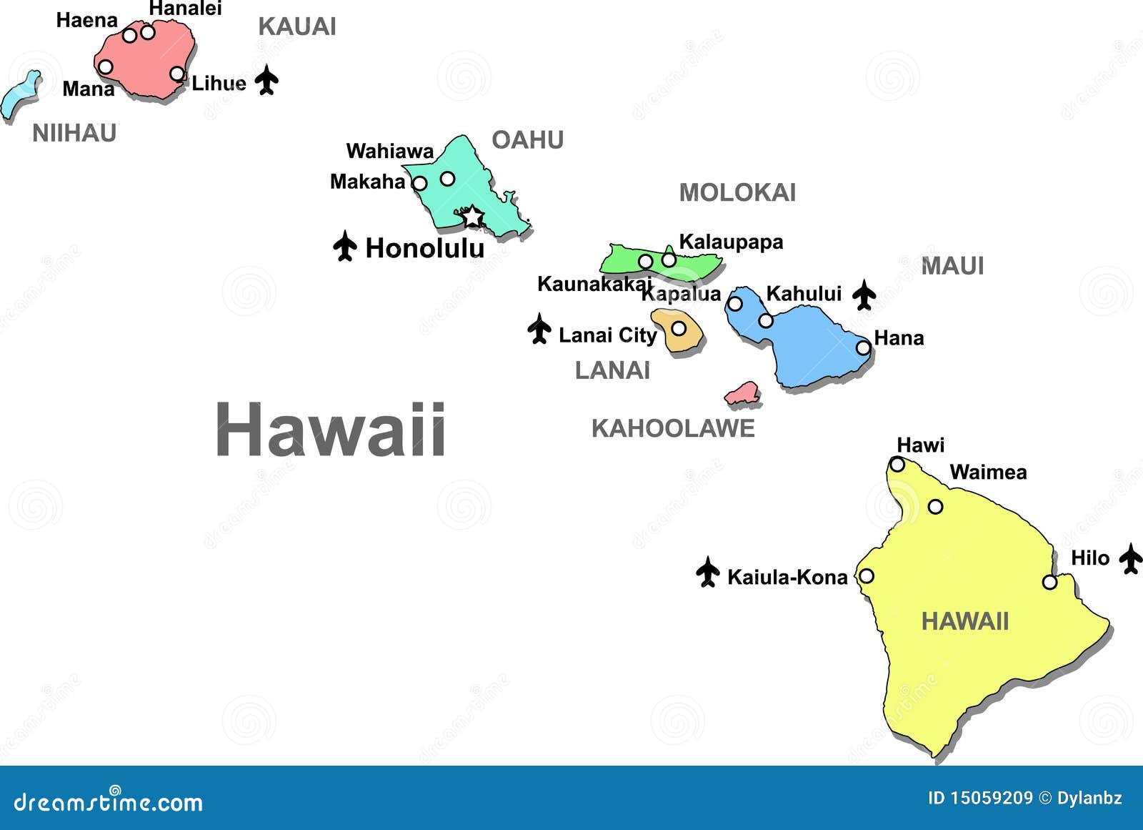 free clipart hawaii map - photo #17