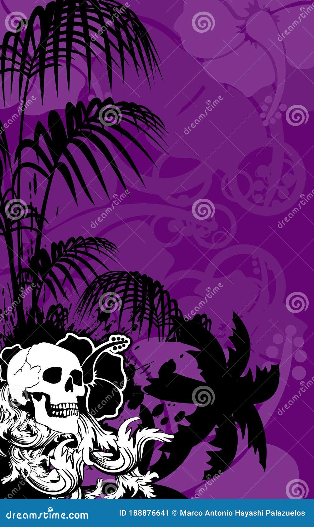 Hawaii Skull Graffiti Tattoo Wallpaper Background 5 Stock Vector - Illustration of skeleton, white: 188876641 Hawaii Skull Graffiti Tattoo Wallpaper Background 5 Stock Vector - Illustration of skeleton, white: 188876641