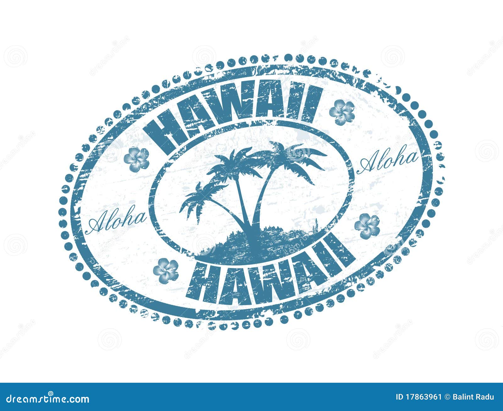 Hawaii stamp stock vector. Illustration of hawaii, destinations 17863961