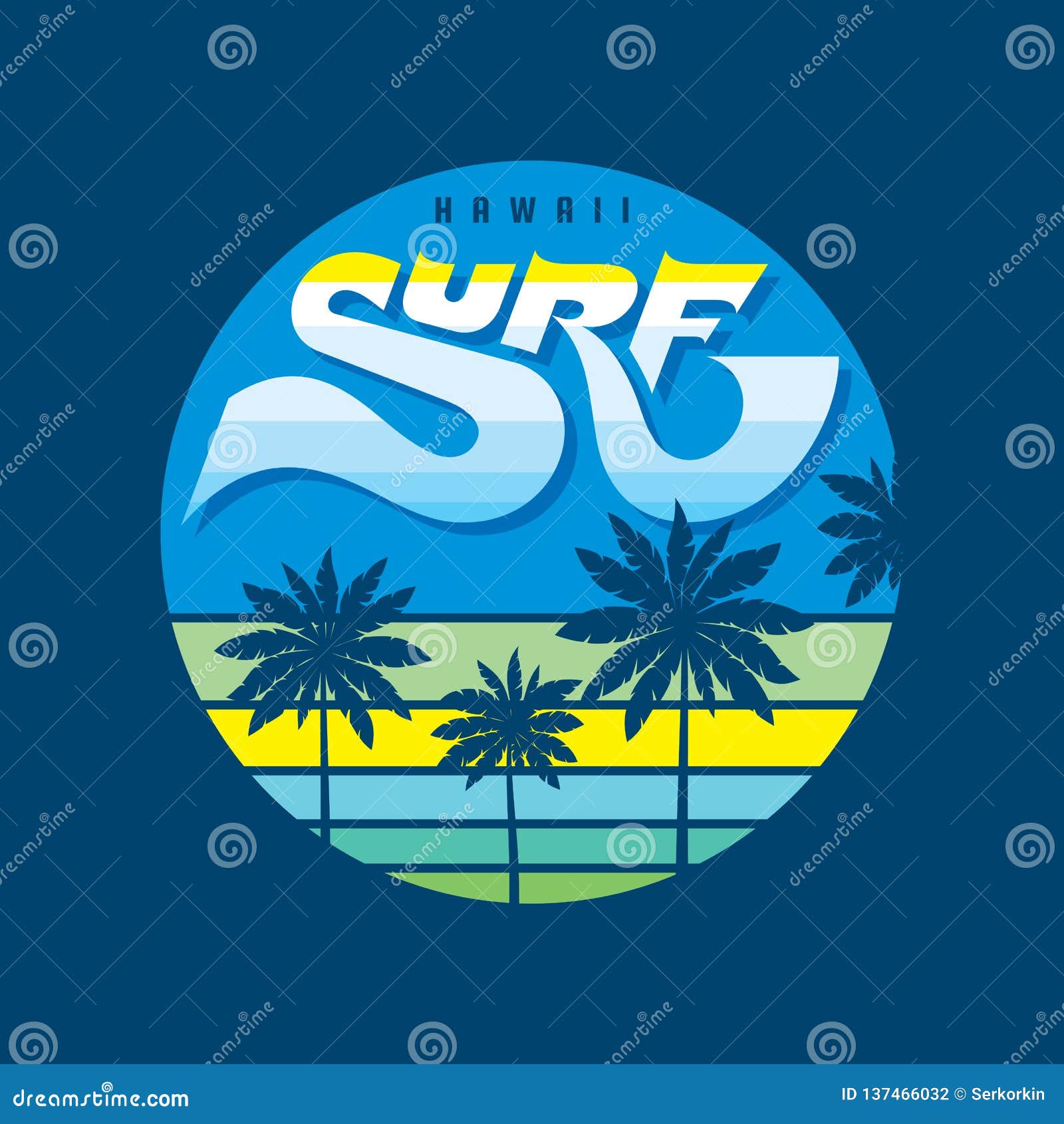 Prism Sticker Island Paradise Sunset vintage Surfing 1980's BLUE 3x4in Details about   HAWAII 