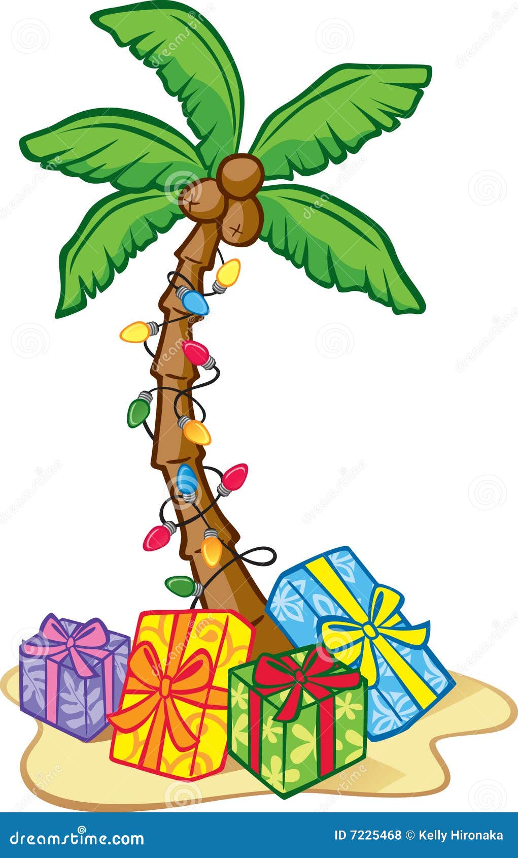 christmas palm tree clip art - photo #29