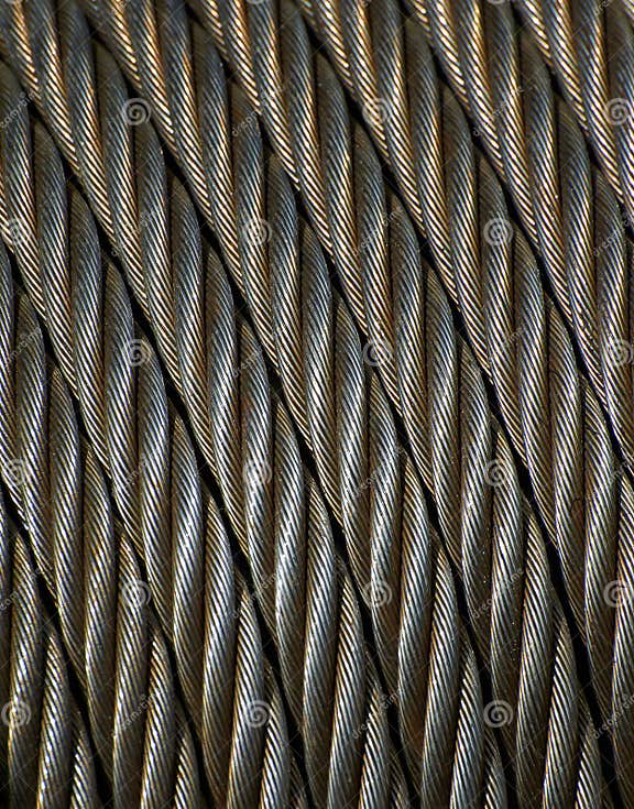 Hawser on the Windlass Rolls Stock Image Image of knot, windlass