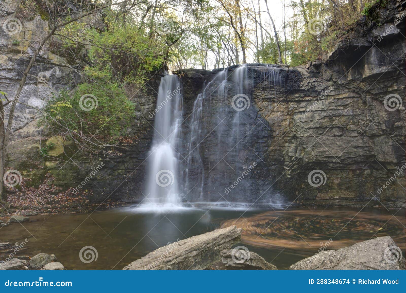 Hayden Run Falls Park, Columbus, Ohio Stock Photo Image of columbus