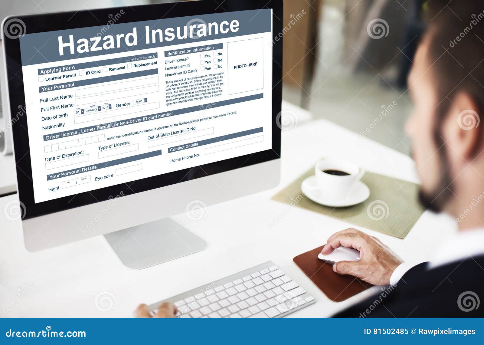 Hazard Insurance Damage Harm Risk Safety Concept Stock Image - Image of recklessness ...