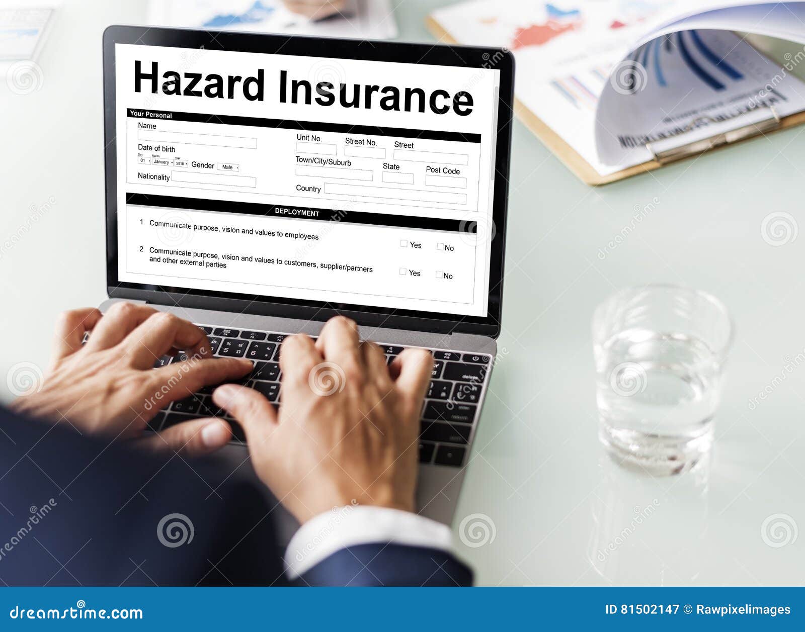 Hazard Insurance Property Protection Terms Concept Stock Image Image of estate, natural 81502147