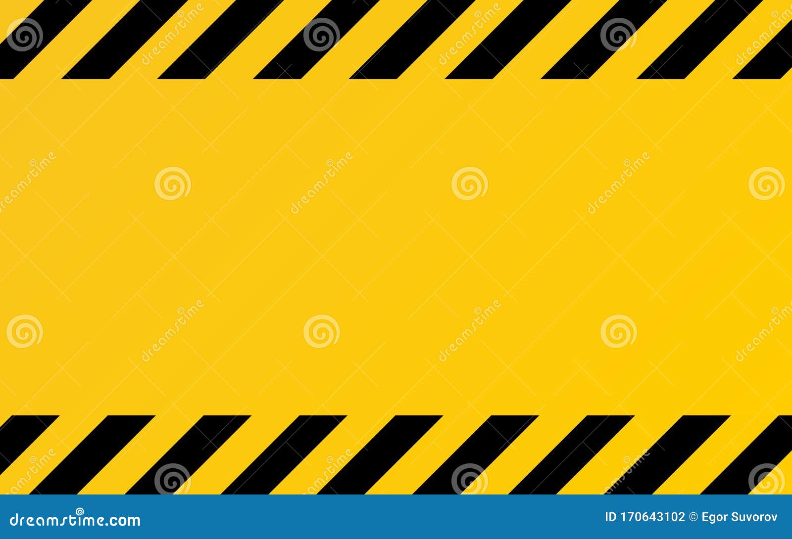hazard texture. yellow and black diagonal stripes. caution or warning template. construction border template. attention