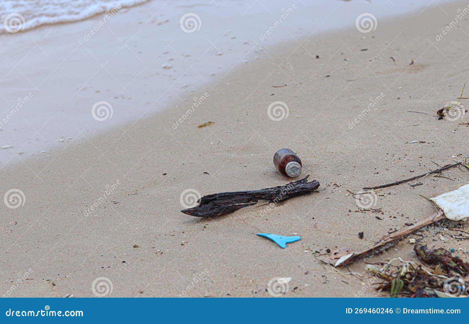 Hazardous Waste Dumped on the Beach Stock Photo Image of ecology