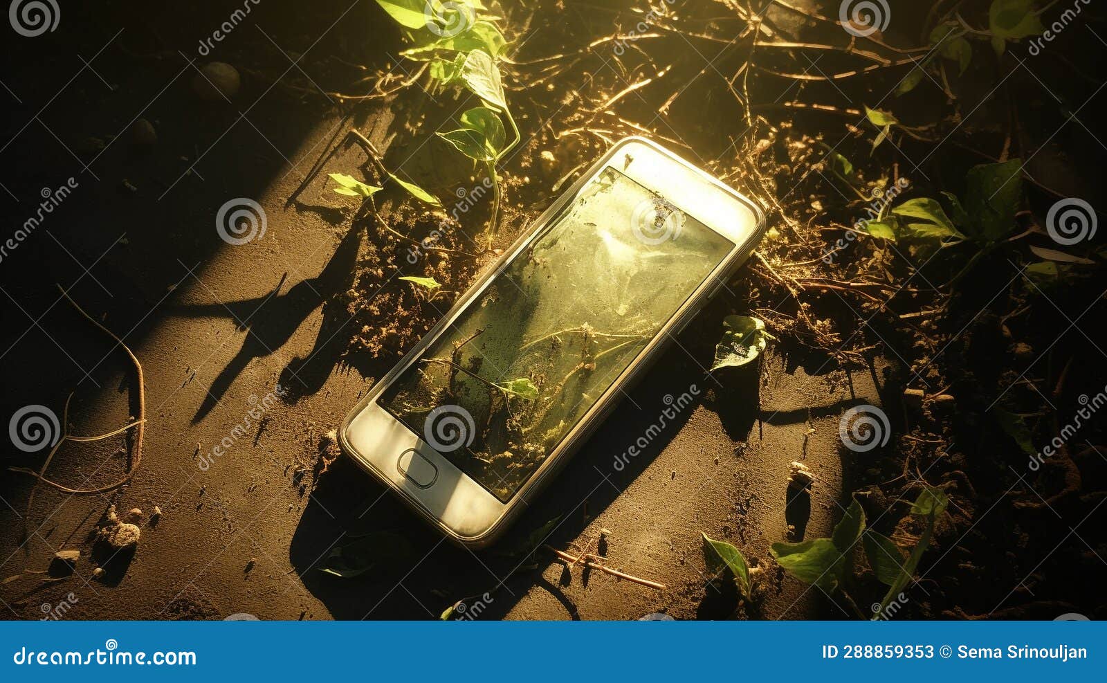 Hazardous Waste Mobile Phones are Discarded in Nature. Generative Ai