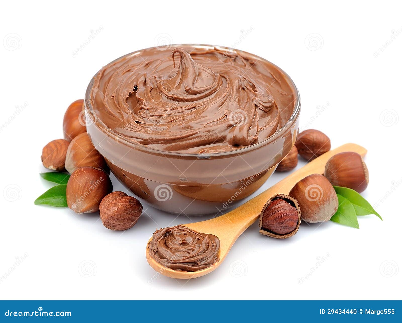 Hazelnut Cream with Hazelnut Nuts Stock Photo Image of cream