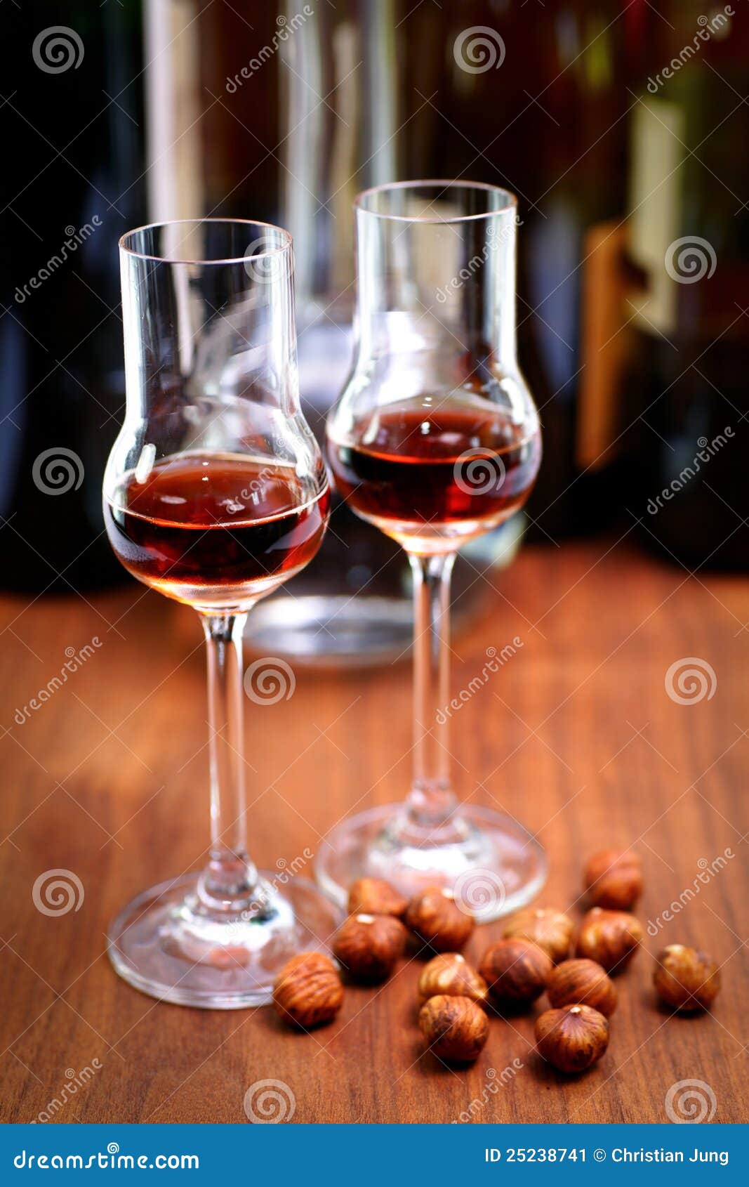 Hazelnut liquer stock image. Image of filbert, hazelnut 25238741