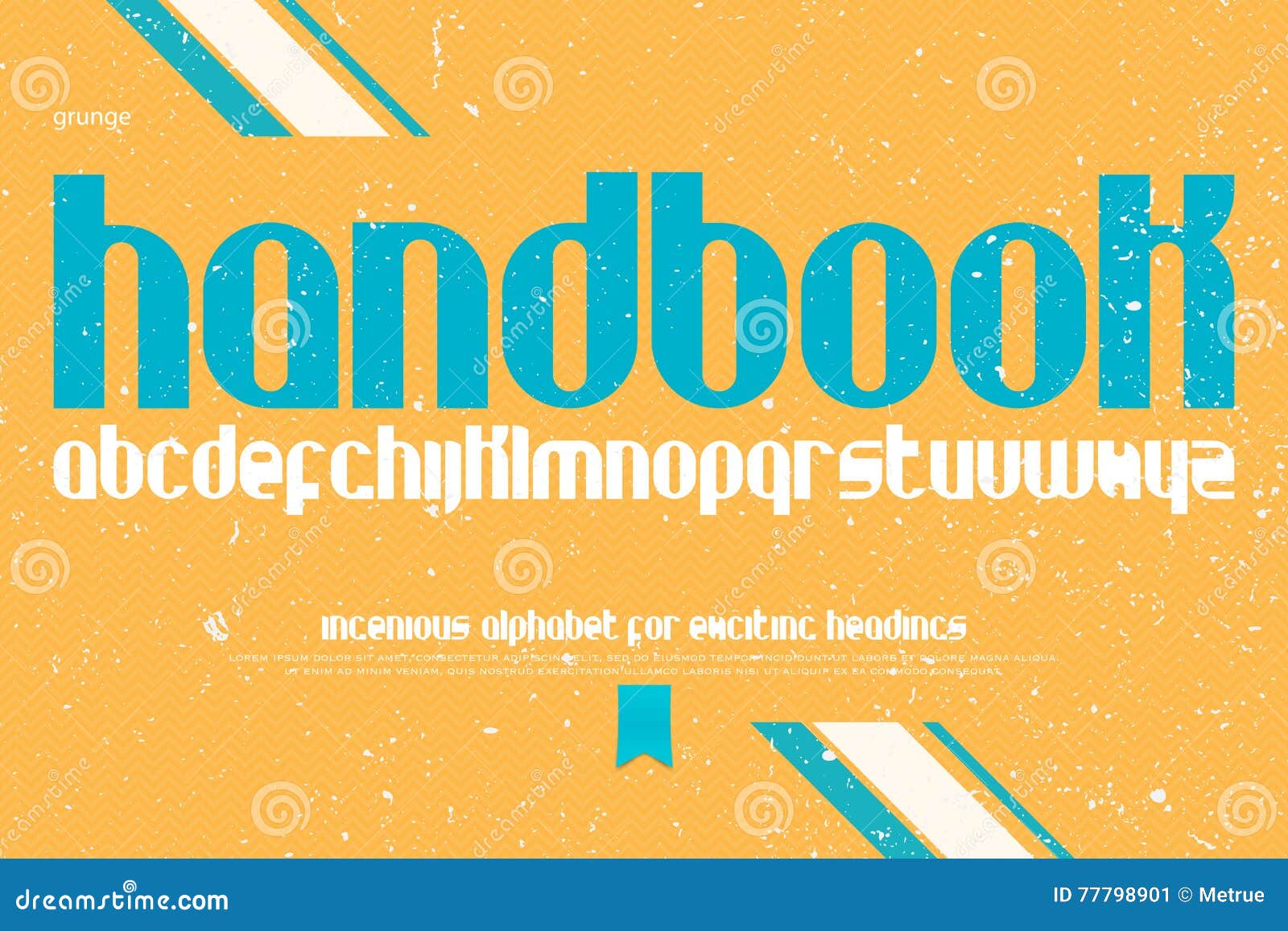Hbook grunge stock illustration. Illustration of marks 77798901