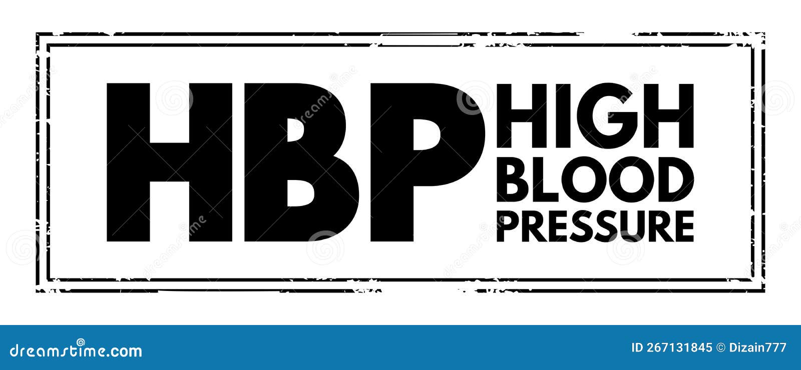 Hbp High Blood Pressure Hypertension Is Blood Pressure That Is