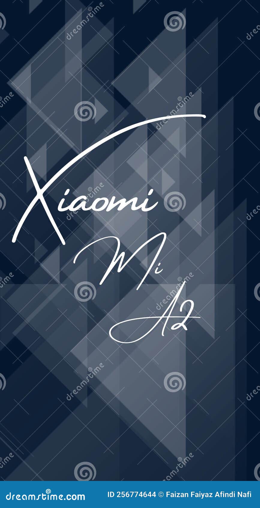 HD Navy Blue Wallpaper for Android Phone Stock Illustration