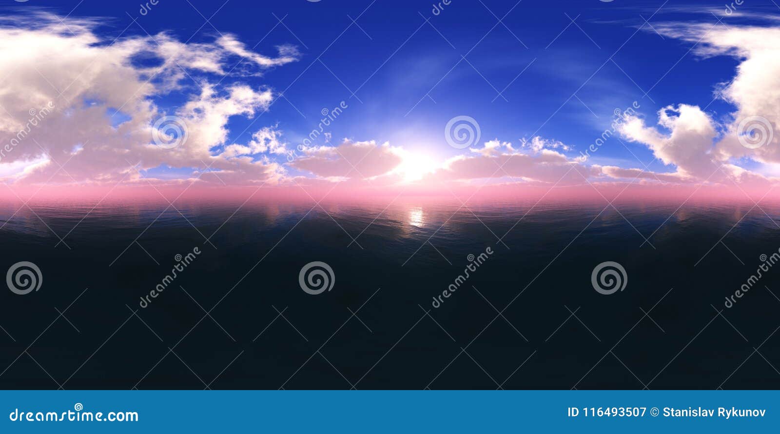 HDRI, Карта Окружающей Среды Стоковое Изображение - Изображение.