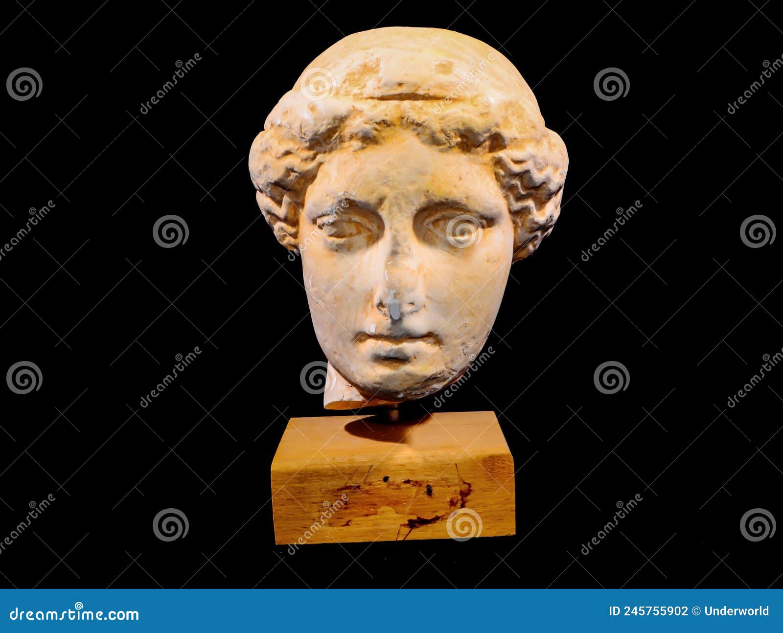 Head of the Ancient Greek Statue Stock Photo Image of classic, head 245755902