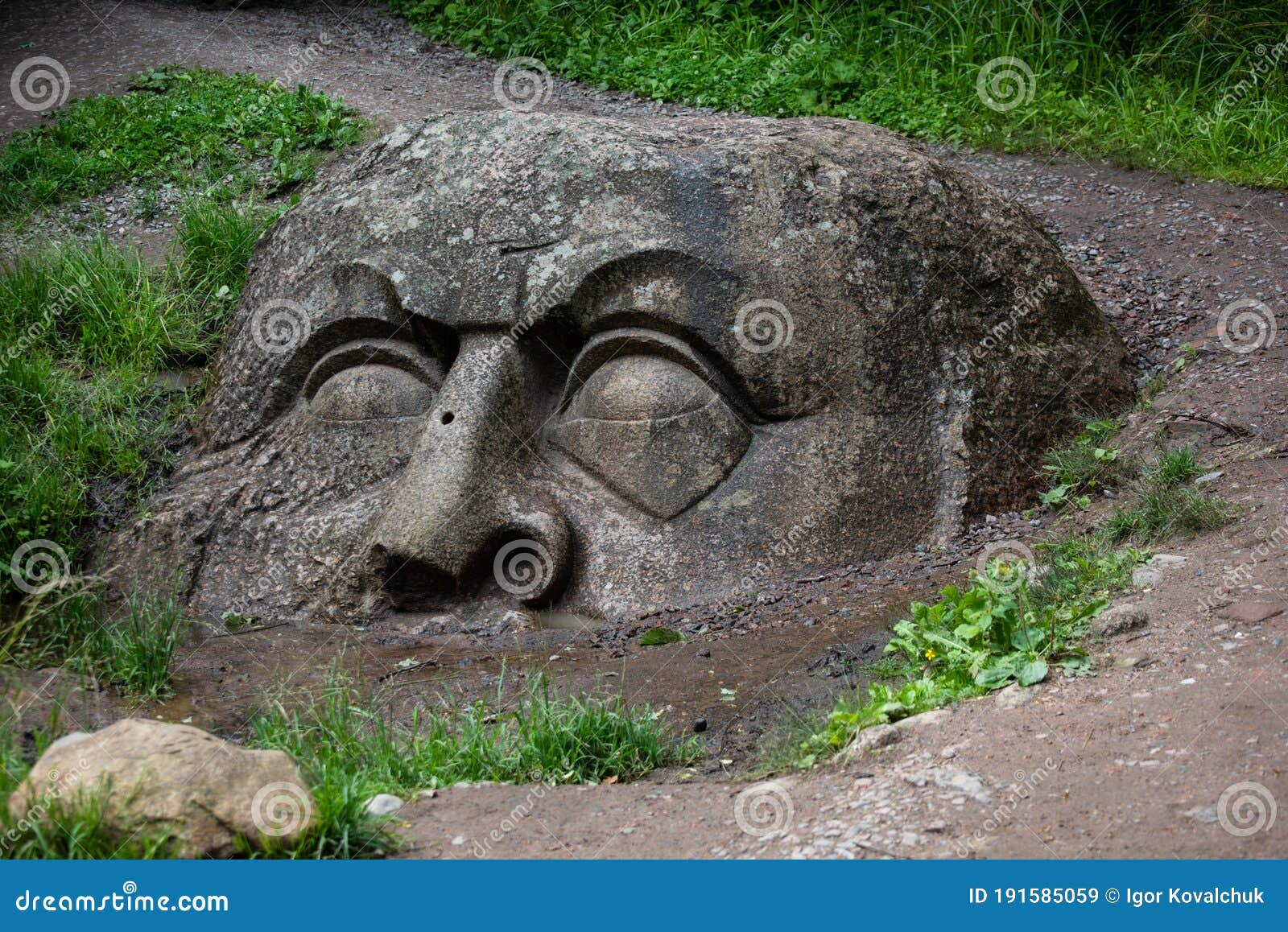 Head of ancient statue stock image. Image of figure 191585059